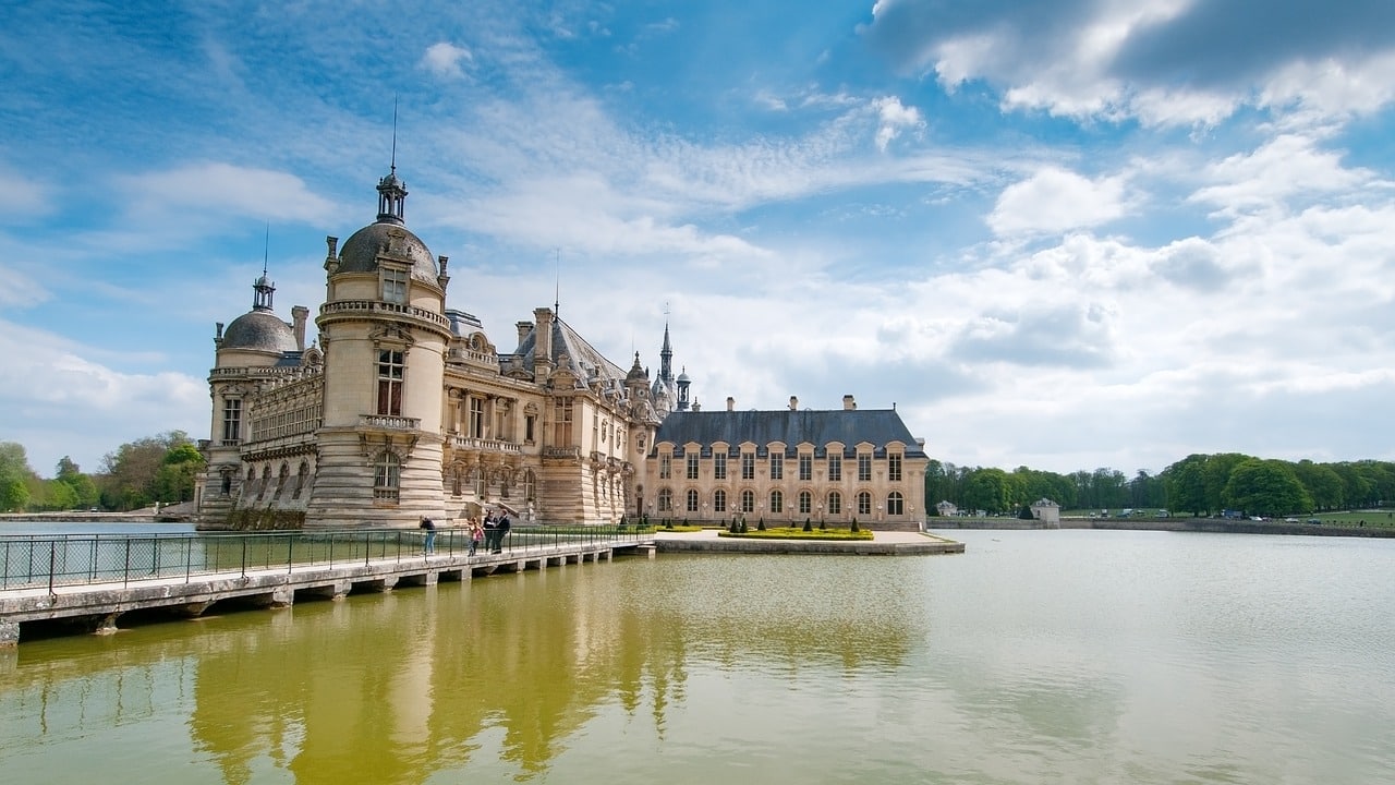 Château Chantilly vu de l'extérieur